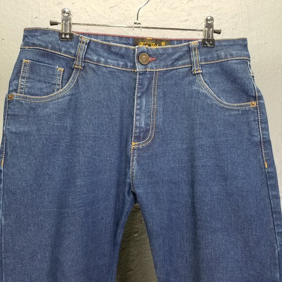 Big John Co Jeans Men Sz 28 Retro Denim Straight Leg Obscuro Medium Wash 31"x27" - Picture 2 of 16